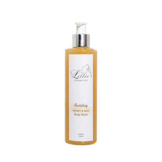 This luxury body wash transforms your bath or shower in a spa experience.  Infused with honey indulge in the goodness of this natural body wash.