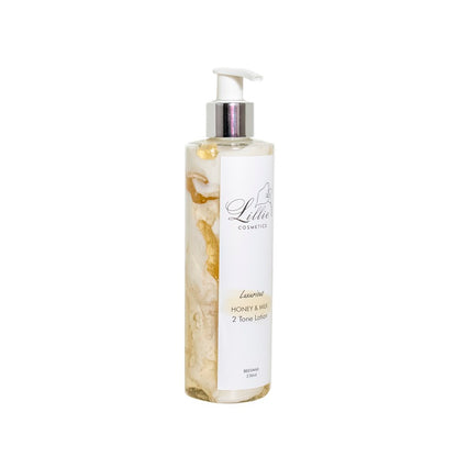 This soothing luxurious hand and body lotion of non-greasy natural bees’ wax blended with milk &amp; honey provides your skin-deep long-lasting hydration without greasy residue. Leaving your skin feeling silky smooth, soft, and supple.