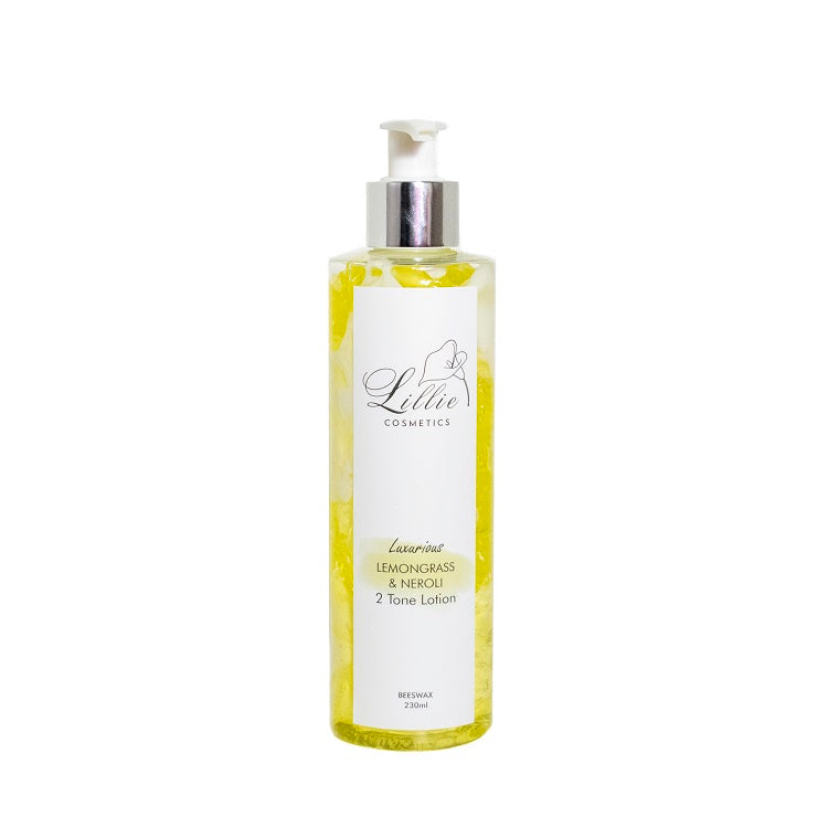 Enriched with natural bees’ wax with the crispy scent of lemongrass and citrusy floral neroli. This hand and body lotion provides deep hydration for your skin without any greasy residual.