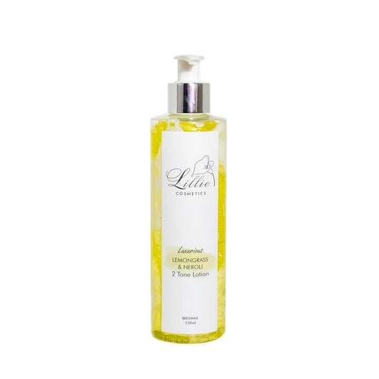 Enriched with natural bees’ wax with the crispy scent of lemongrass and citrusy floral neroli. This hand and body lotion provides deep hydration for your skin without any greasy residual.